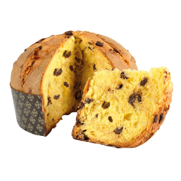 Panettone Artigianale al Rum e Cioccolato – Muzzi – 1 kg