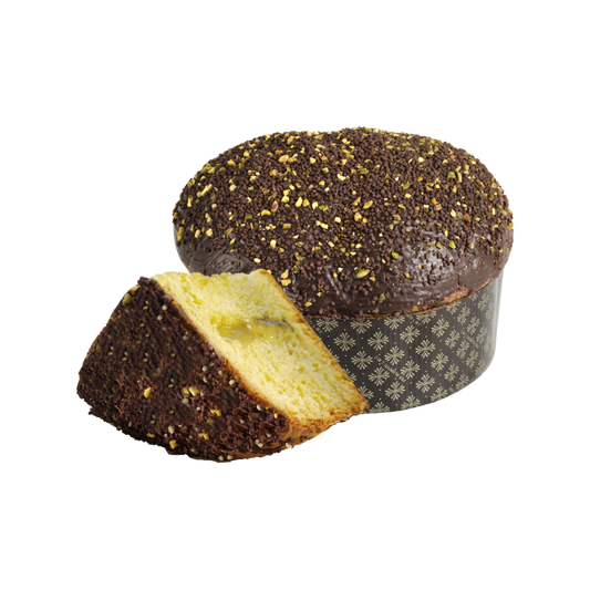 Panettone Pistacchio Muzzi - Crema Pistacchio Verde di Bronte