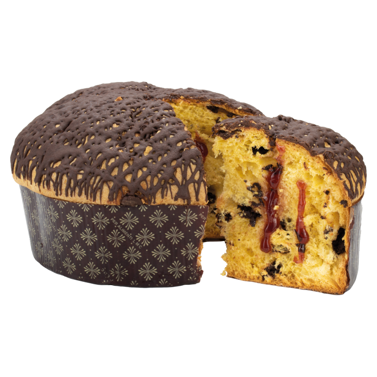 Panettone Cioccolato e Amarena Animalier – 500 g