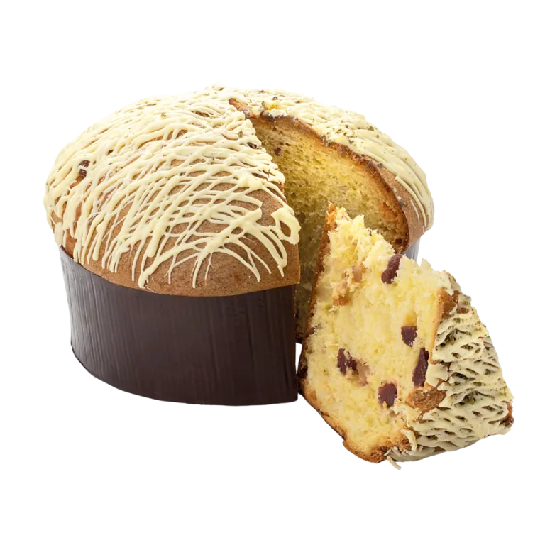 Panettone Fragoline, Cioccolato Bianco e Pepe Verde Muzzi 750g