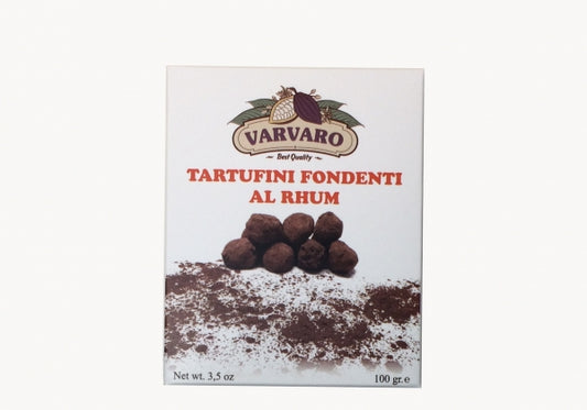 Tartufini al rhum e cioccolato fondente – 90 g