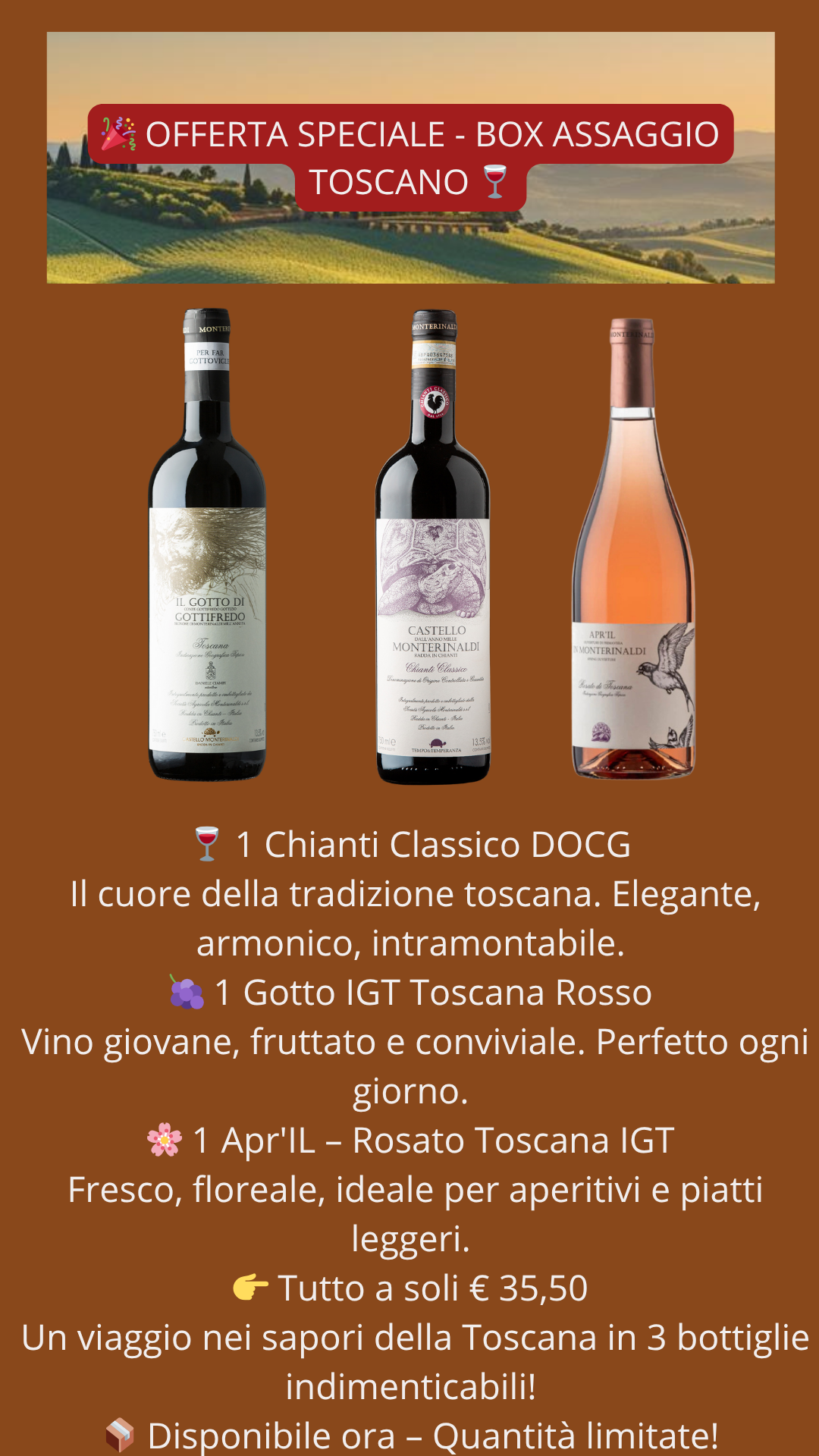 BOX Assaggio I Classici Toscani !!!