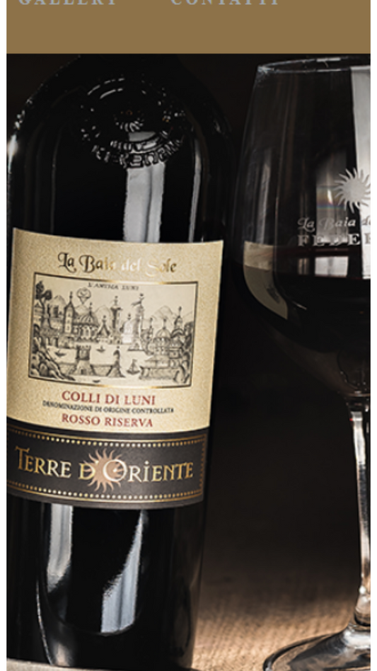 Colli di Luni Rosso Riserva "Terre d'Oriente" DOC Baia del Sole