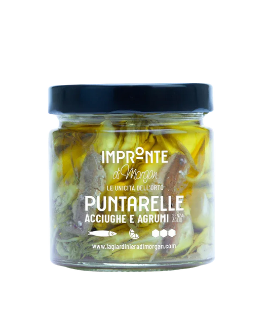 Puntarelle con Acciughe e Agrumi