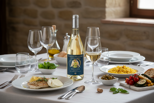 Bianco Vegoia Ansonica Toscana con abbinamenti gastronomici