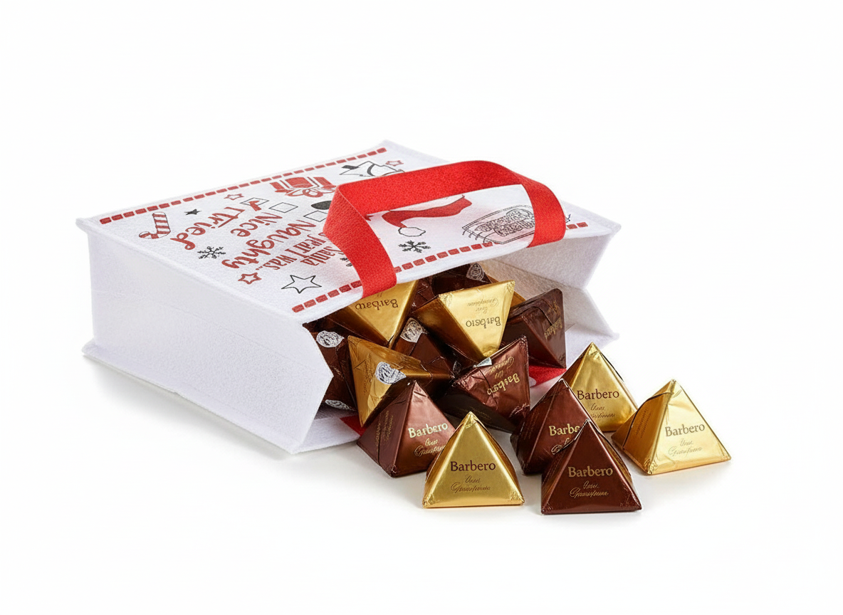 Borsetta Natalizia con Gianduiotti Barbero