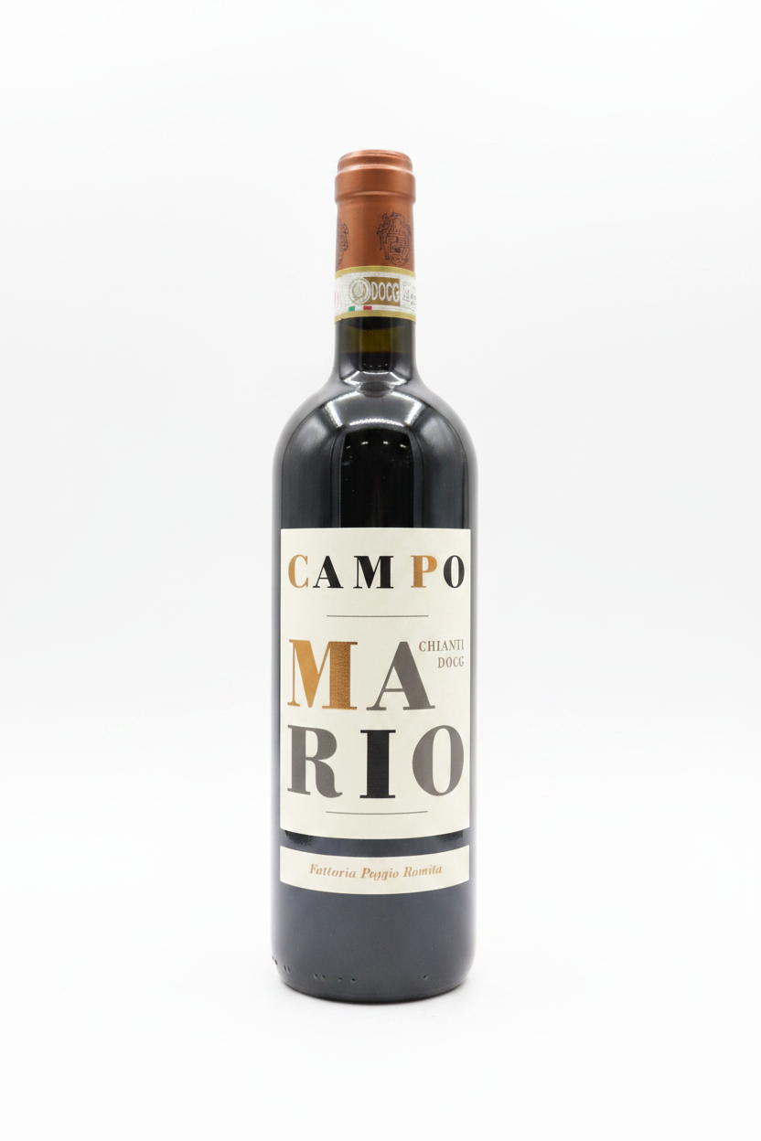 Campo Mario Chianti DOCG – Foto Prodotto Sfondo Bianco