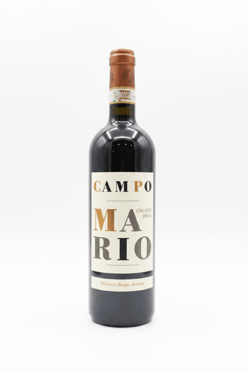 Campo Mario Chianti DOCG – Foto Prodotto Sfondo Bianco