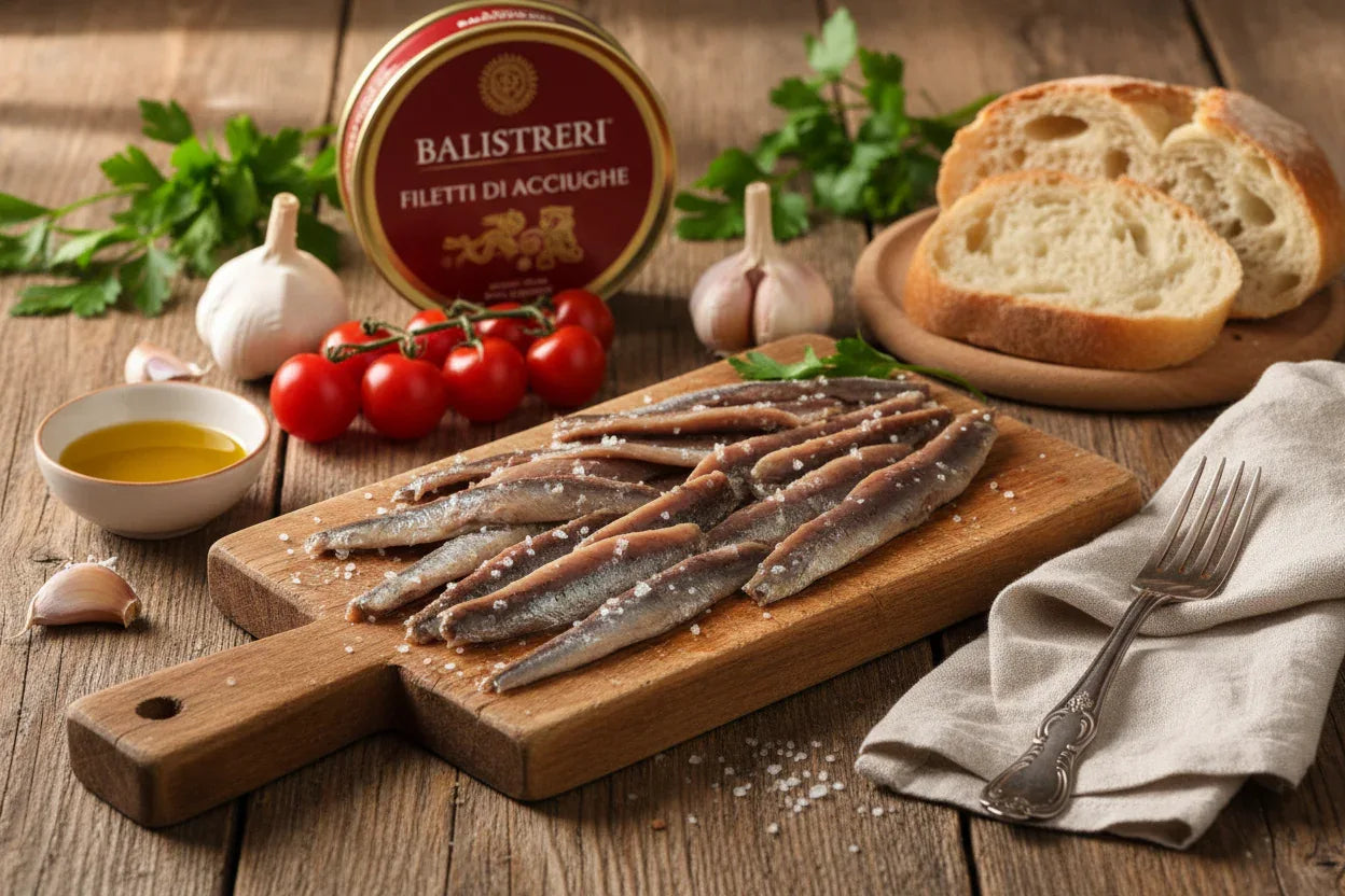 Filetti di Acciughe Balistreri - Tavola Apparecchiata