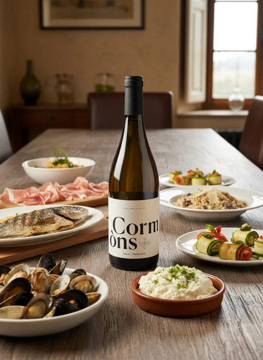 Friulano DOC Cormons con abbinamenti gastronomici