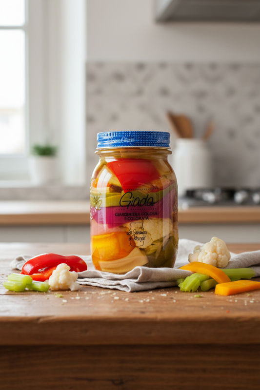Giardiniera Giada in olio