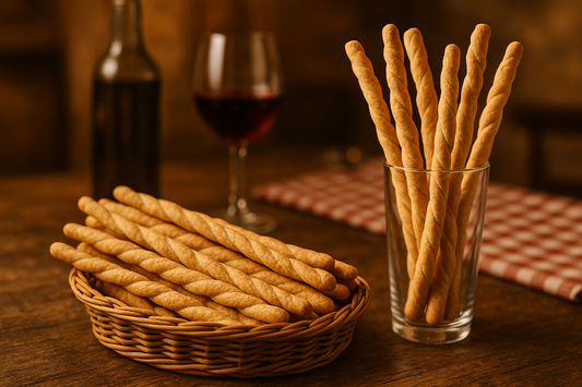 Grissini Rubatà Mario Fongo in tavola