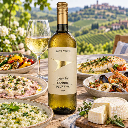 Langhe Favorita Brichet con abbinamenti piemontesi