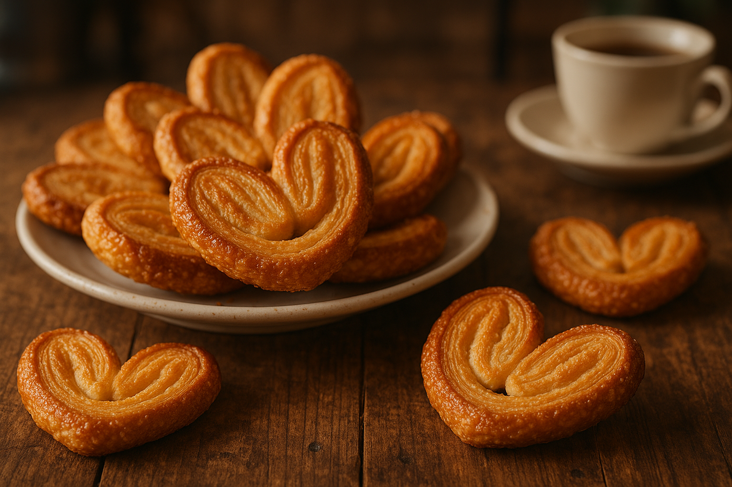 Palmiers de Bretagne su tavolo