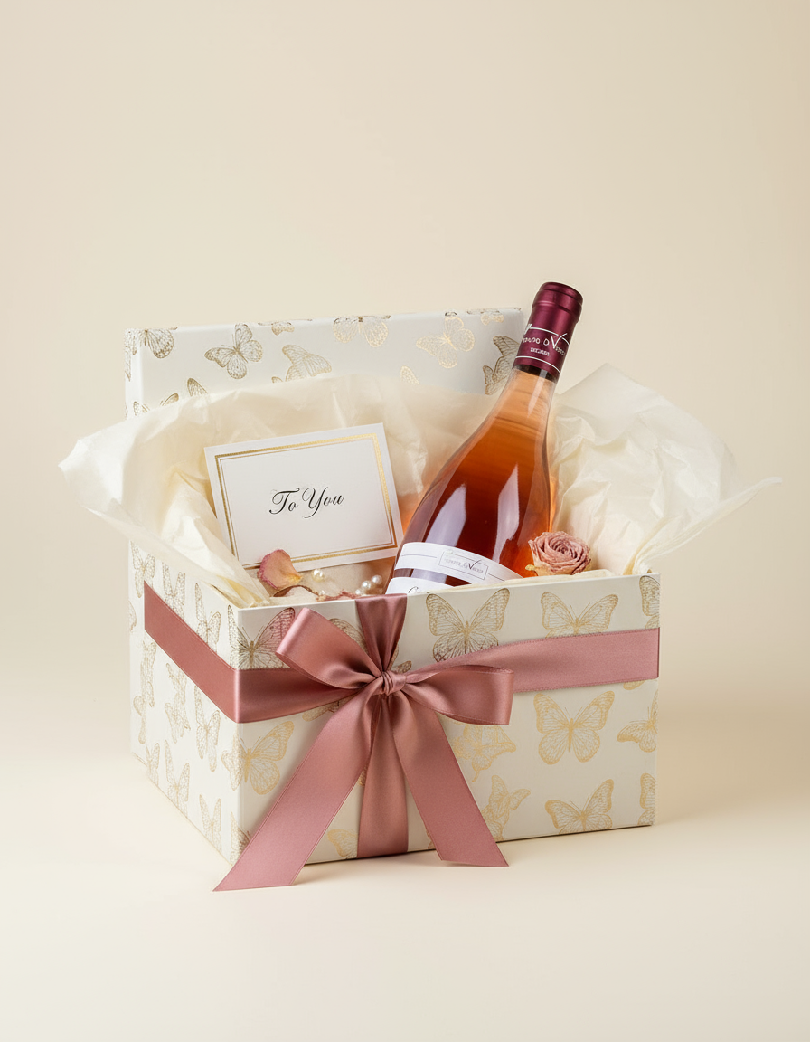 Rosato Bolgheri Caccia al Palazzo confezione regalo
