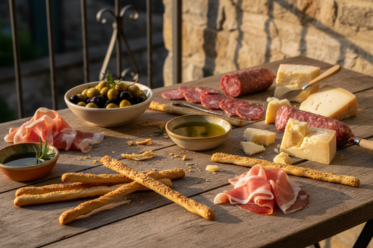 Rubata al Sesamo – Tavola con Salumi