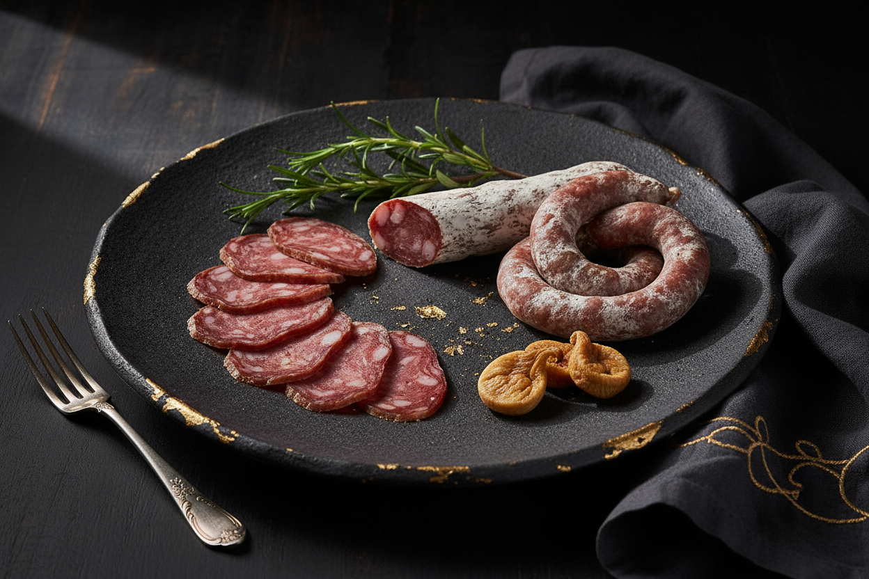 Salsicce Stagionate al Cinghiale