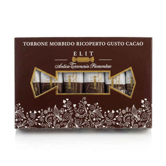 Scatolina Elit cacao su sfondo bianco