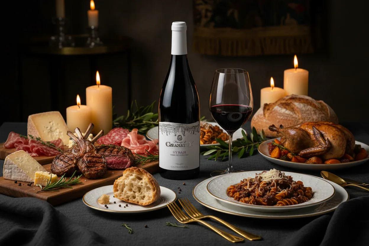 Syrah IGP Sicilia con abbinamenti gourmet