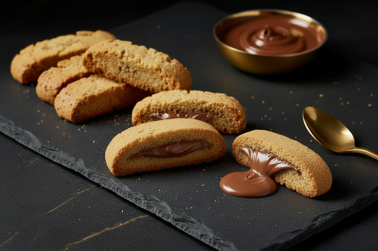 Vassoio con 6 Biscotti alla Nutella