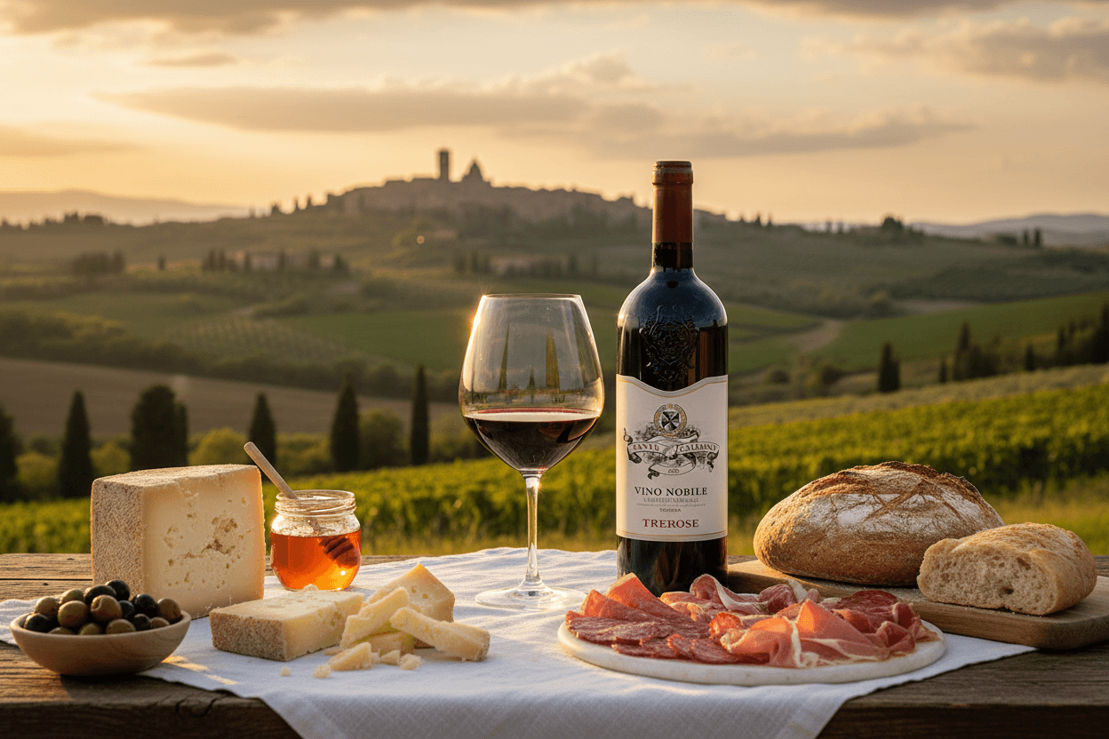 Vino Nobile di Montepulciano - Tavola Toscana