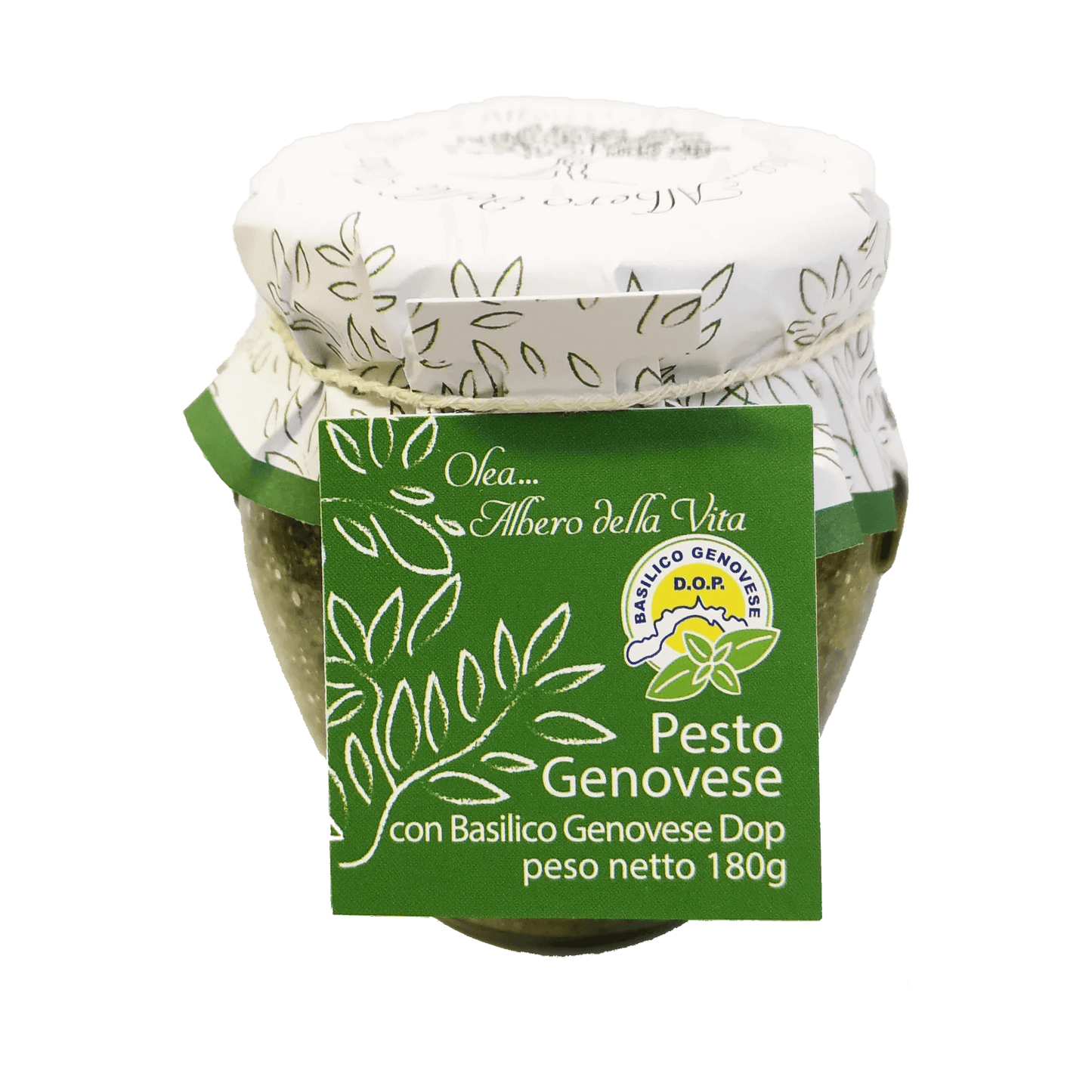 Pesto genovese con BASILICO DOP gr. 180