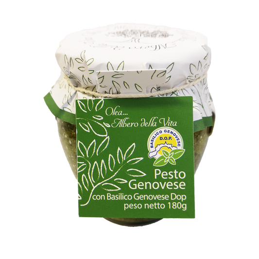 Pesto genovese con BASILICO DOP gr. 180