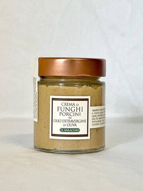 Crema di Funghi Porcini 130g Sala Cereali - Condimento Gourmet Italiano