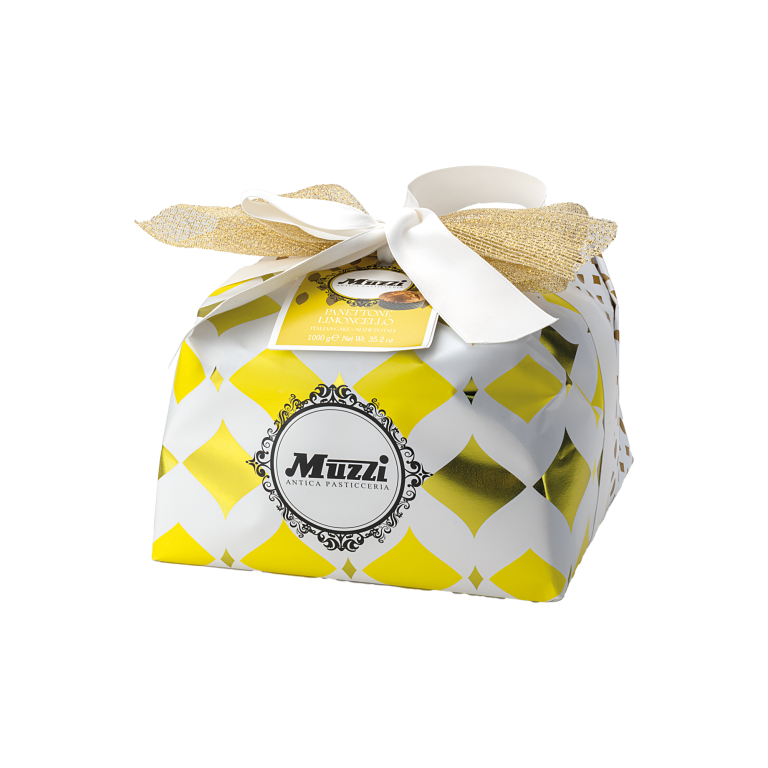 Panettone Limoncello crema  - Dolce Artigianale con Scorze Candite