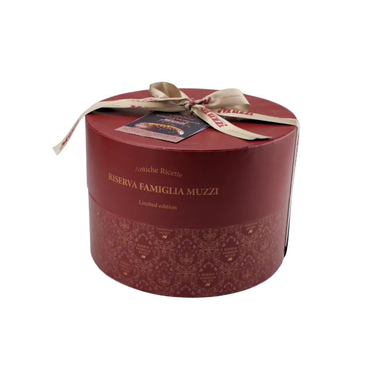 Panettone Albicocca e Cioccolato Muzzi - Riserva Famiglia Limited Edition 1kg