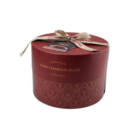 Panettone Albicocca e Cioccolato Muzzi - Riserva Famiglia Limited Edition 1kg
