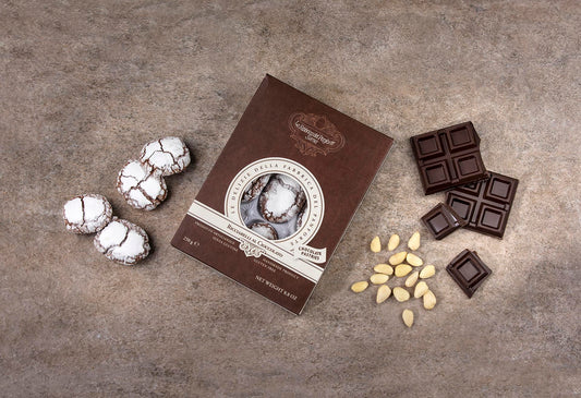 Ricciarelli di Siena al Cioccolato 250g - Gluten Free