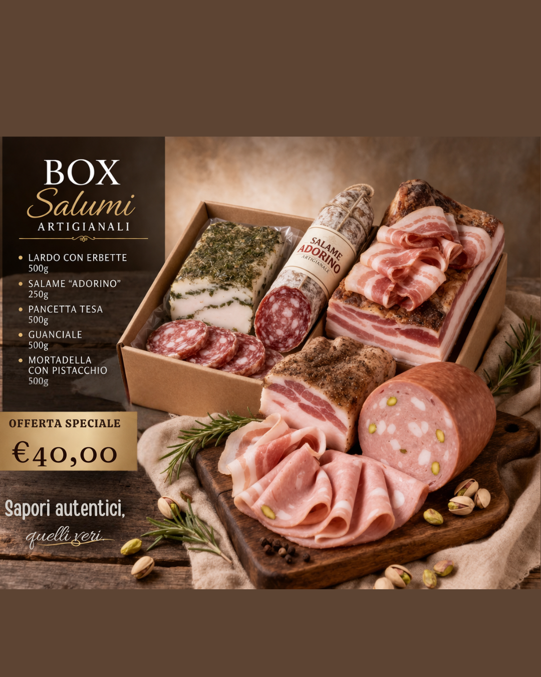 Box Salumi Artigianali Toscani