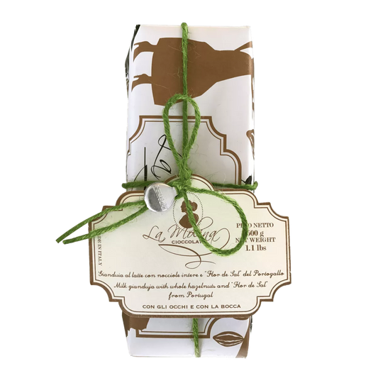 C'era una volta Gianduia al Latte e Nocciole Piemonte IGP con Sale - 500g