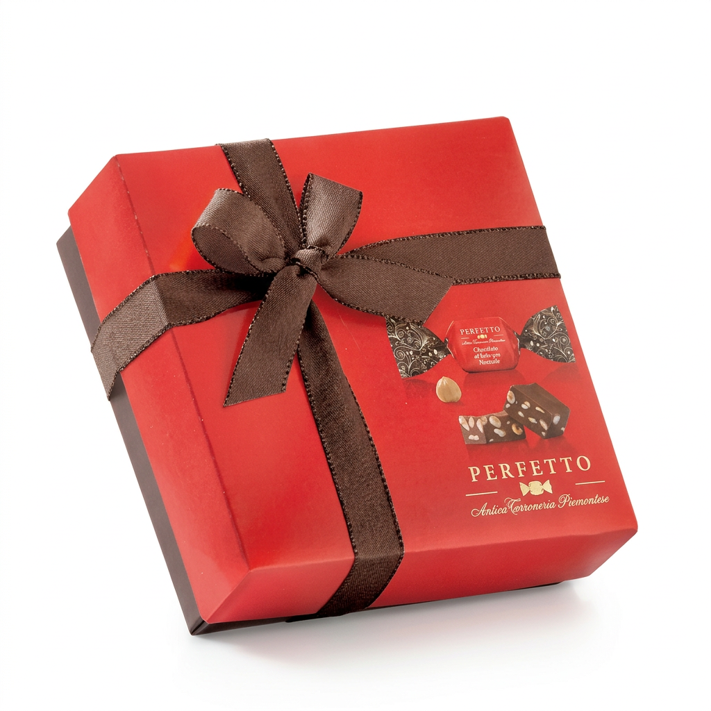 Cioccolatini Perfetto in Astuccio Regalo Colore – Antica Torroneria Piemontese 125 g