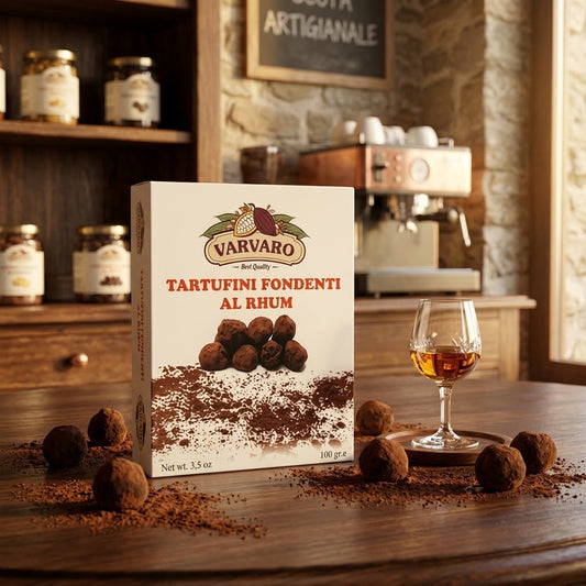 Tartufini al rhum e cioccolato fondente – 90 g