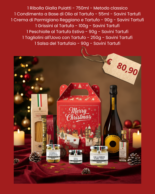 La Tartufosa - Confezione Regalo Natalizia con Prodotti al Tartufo