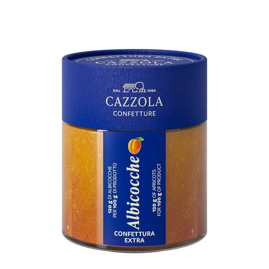 Marmellata di Albicocca Cazzola Senza Zuccheri Aggiunti - Naturale 220g