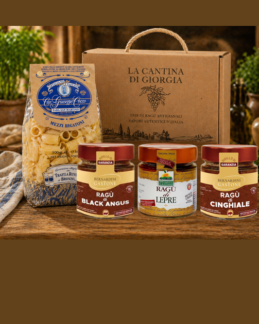 Box Gourmet – Tris di Ragù di Carne con Pasta Cav. Cocco