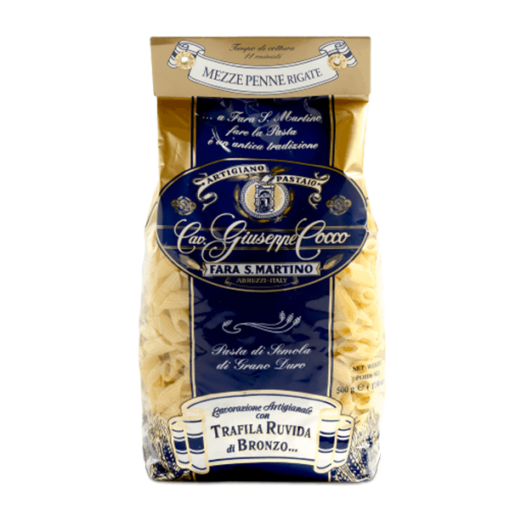 MEZZE PENNE RIGATE – 500g Pasta Cav. Cocco