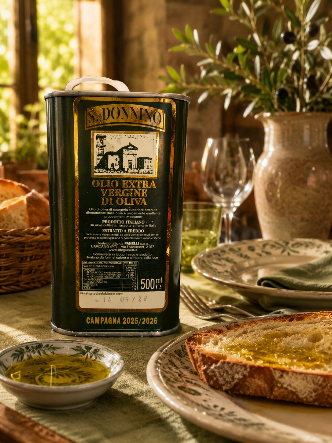 Olio Extra Vergine di Oliva S. Donnino - Lattina 500ml