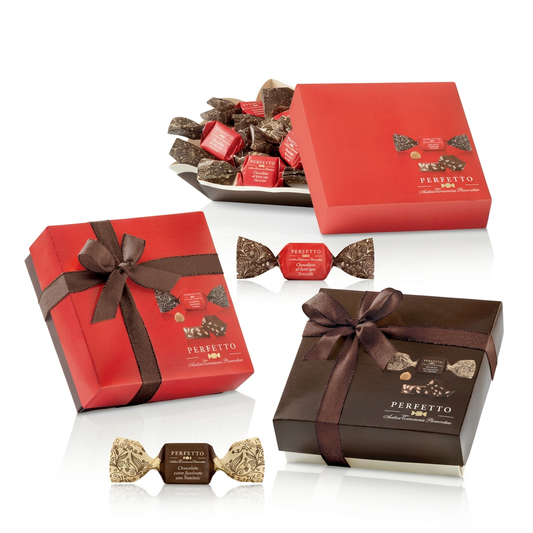 Cioccolatini Perfetto in Astuccio Regalo Colore – Antica Torroneria Piemontese 125 g