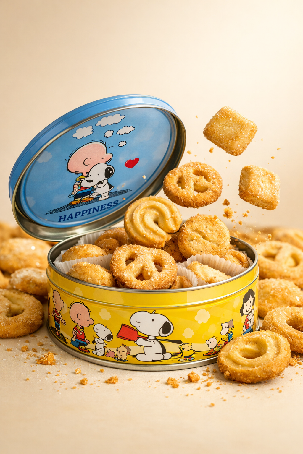 Jacobsens Peanuts Snoopy – Biscotti al Burro Danesi in Lattina 150g