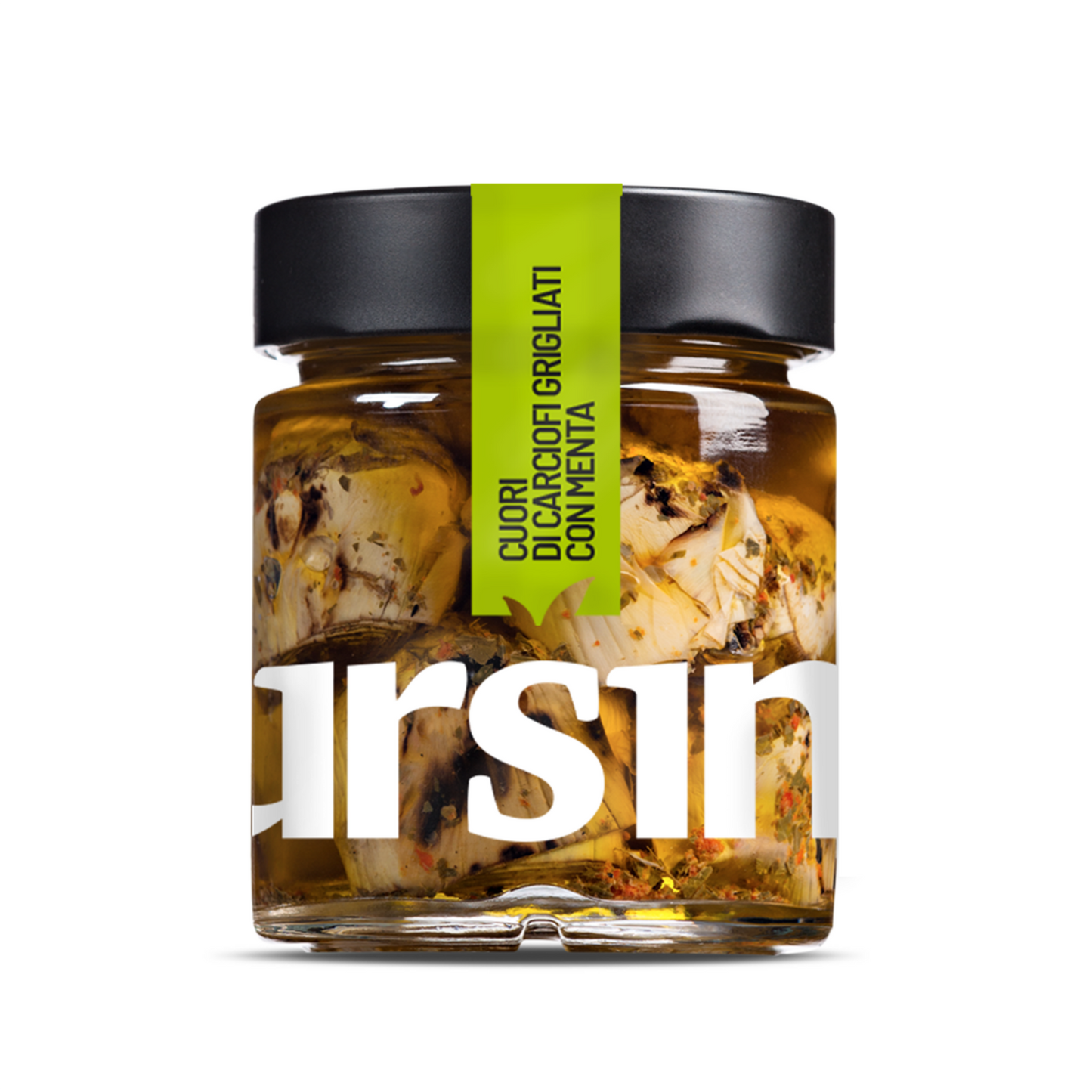 Cuori di Carciofini e Menta Grigliati a Mano - Specialità Italiana