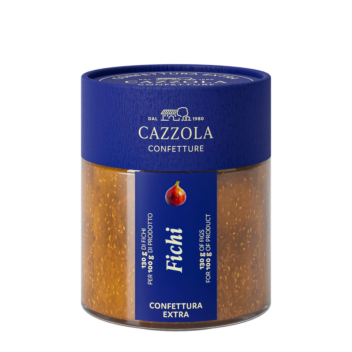Marmellata ai Fichi Cazzola Senza Zuccheri Aggiunti - Naturale Artigianale 220 gr