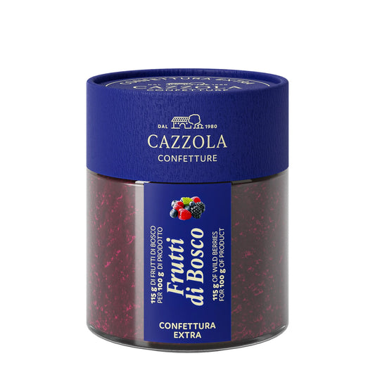 Marmellata ai Frutti di Bosco Cazzola Senza Zuccheri Aggiunti