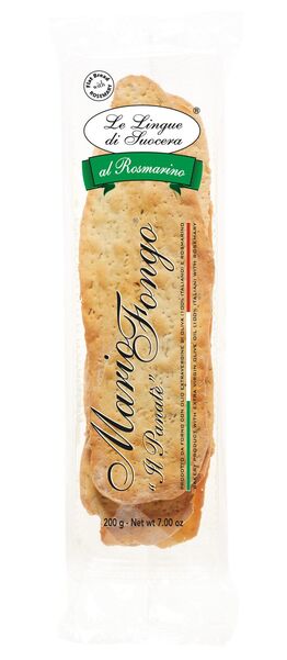 Lingue di Suocera al Rosmarino Mario Fongo 200g - Stirate a Mano Aromatiche