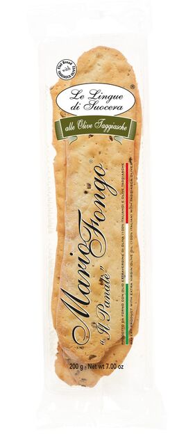 Lingue di Suocera alle Olive Taggiasche Mario Fongo 200g - Mediterranee Artigianali