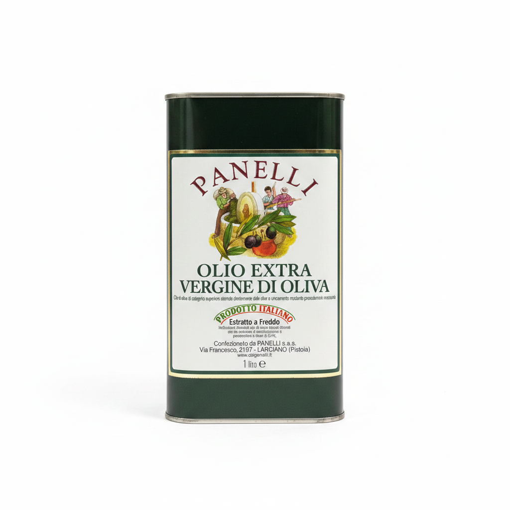 Olio Extra Vergine di Oliva Panelli lattina 1 litro 