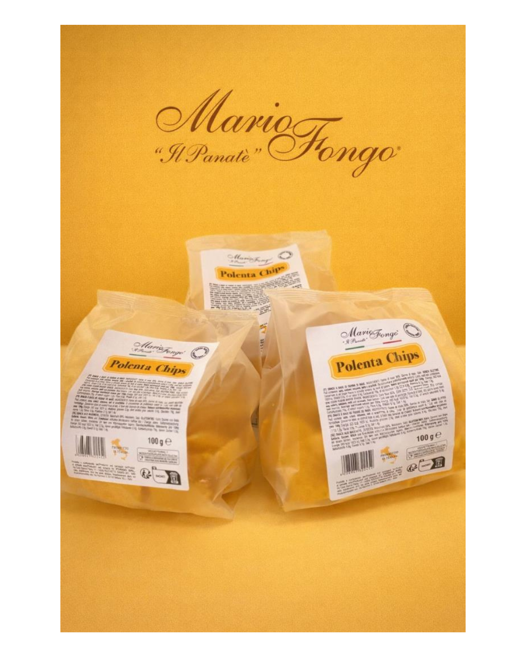 Polenta Chips – Petali Croccanti di Polenta Senza Glutine 100g